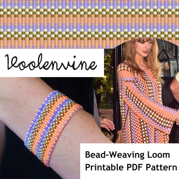 Swifty Bracelet Bead Loom Weaving pattern | PDF Download